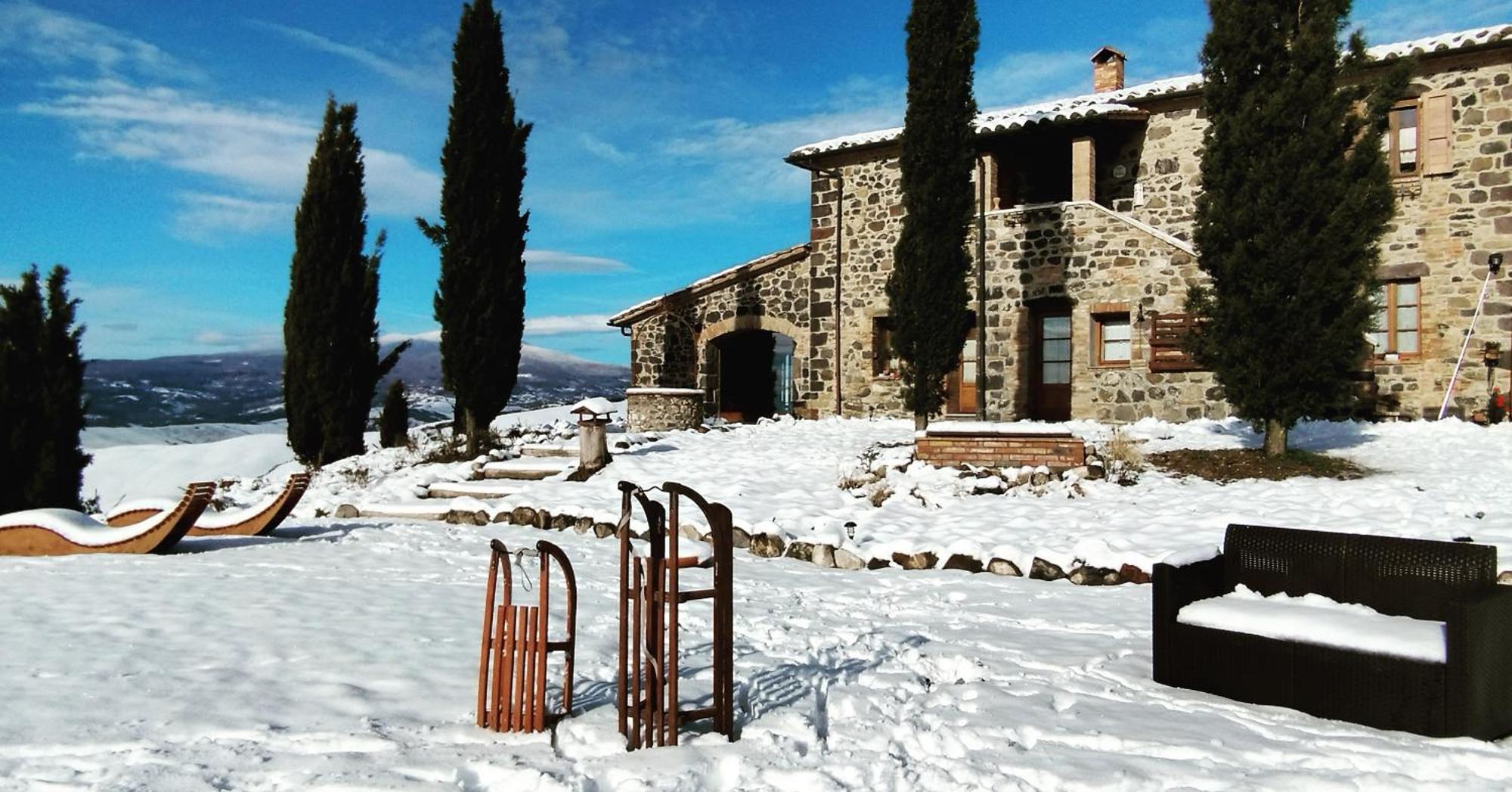 Casa Al Maestro B&B Radicofani Buitenkant foto